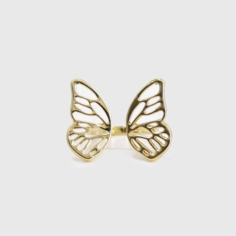 PACK 6UN - PRENDEDOR BROCHE PASA PAÑUELOS MARIPOSA ELEGANTE - 8