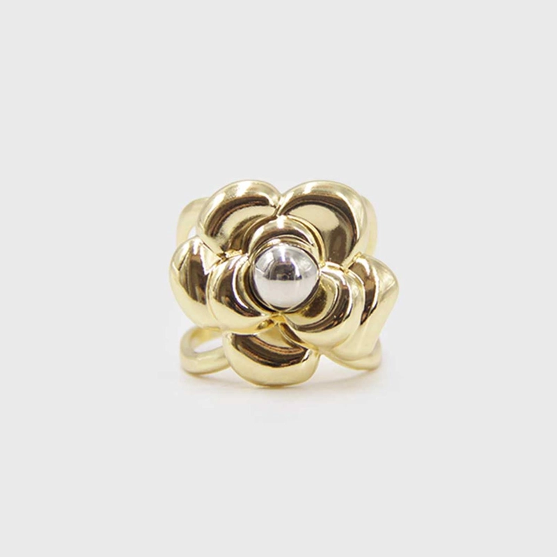 PACK 6UN - PRENDEDOR BROCHE PASA PAÑUELOS FLOR ELEGANTE - 9