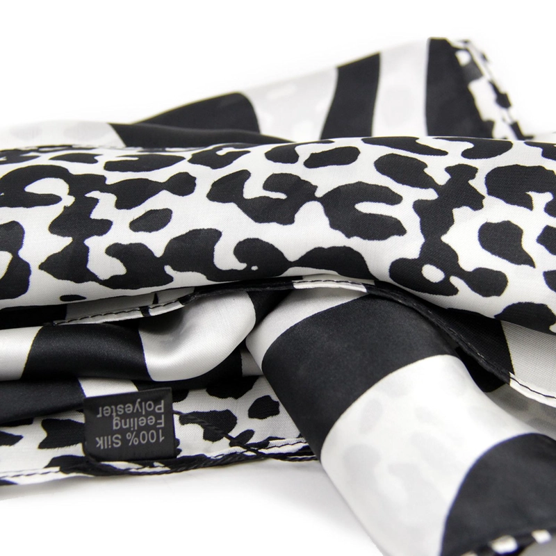 PAÑUELO DE MUJER LARGO MULTI ANIMAL PRINT - 4