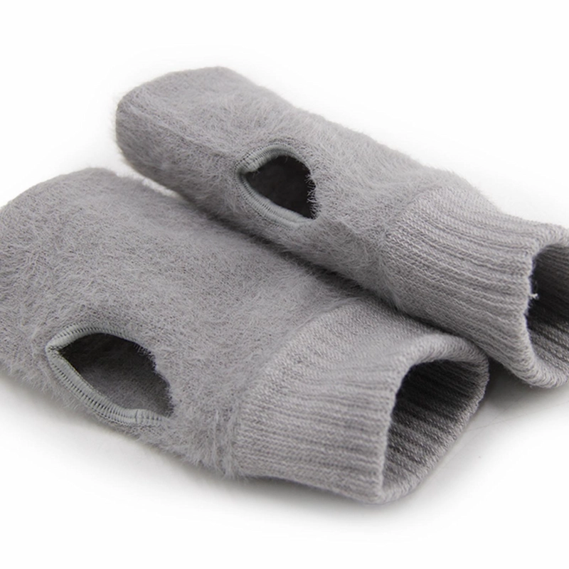 GUANTES MITONES PELUDOS CORTOS TE RMICOS UNISEX MODA INVIERNO - 3