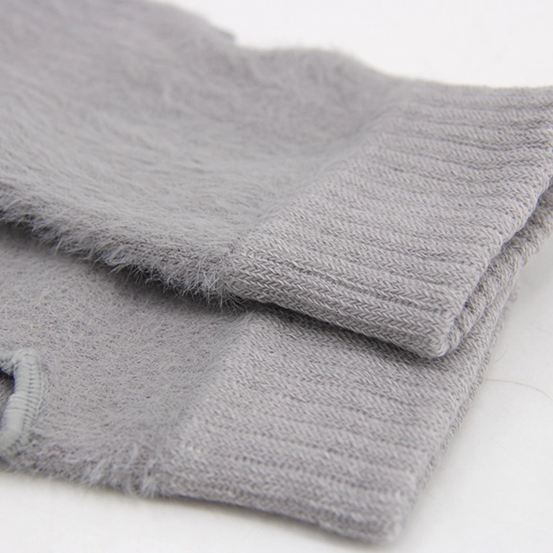GUANTES MITONES PELUDOS CORTOS TE RMICOS UNISEX MODA INVIERNO - 5