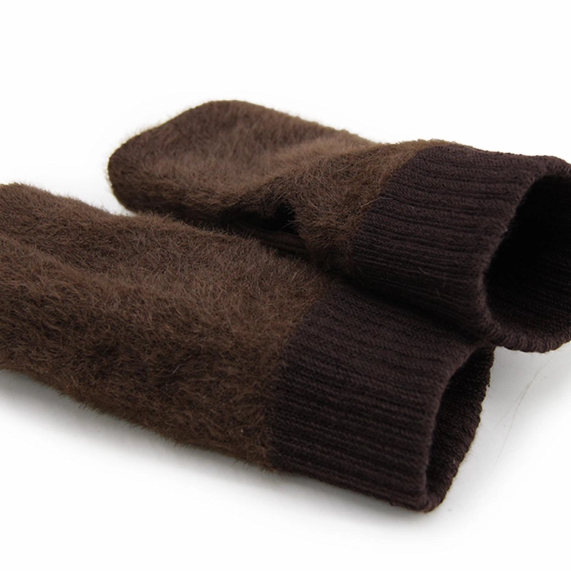 GUANTES MITONES PELUDOS CORTOS TE RMICOS UNISEX MODA INVIERNO - 5