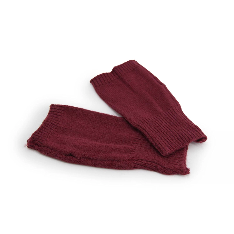 GUANTES MITONES CORTOS DE LANA - 2