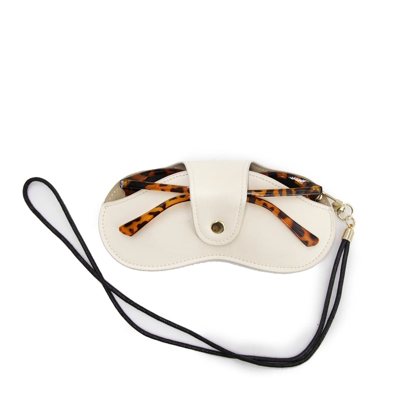 FUNDA ESTUCHE PARA LENTES CON STRAP COLGANTE UNISEX MODA TAMAÑO TALLA UNICA - 1