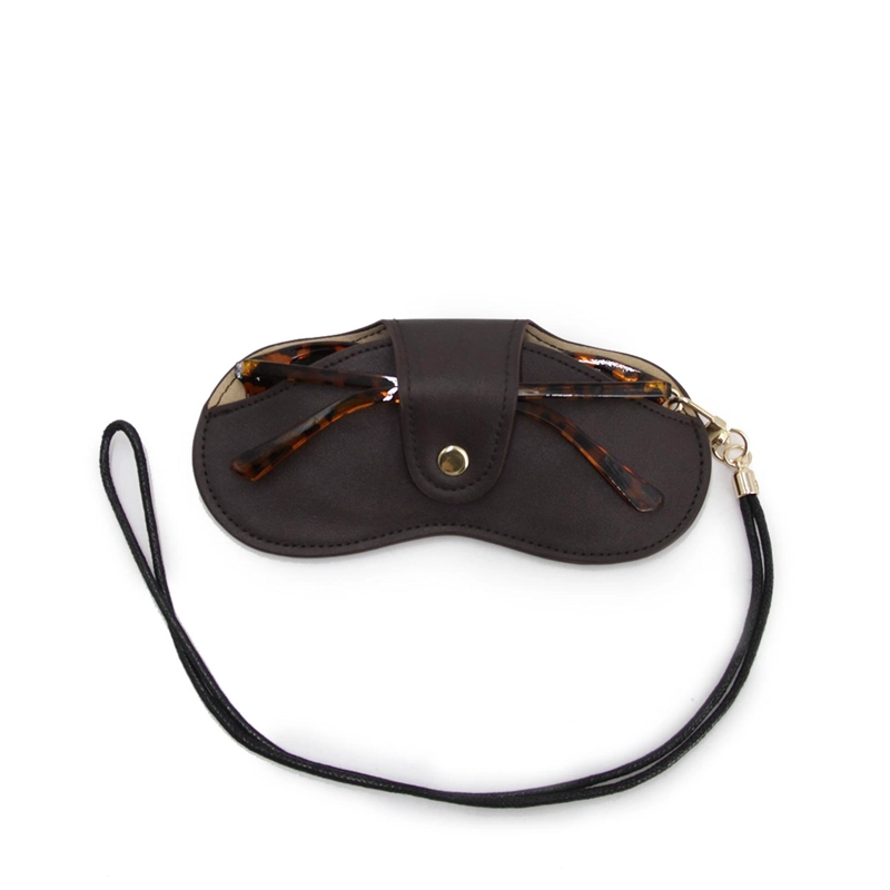 FUNDA ESTUCHE PARA LENTES CON STRAP COLGANTE UNISEX MODA TAMAÑO TALLA UNICA - 1