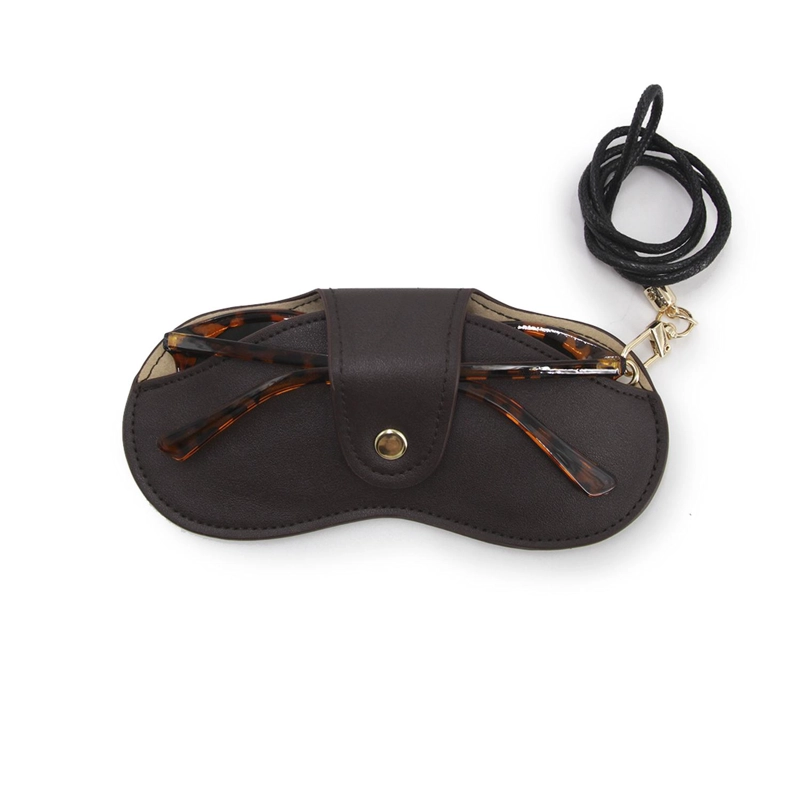 FUNDA ESTUCHE PARA LENTES CON STRAP COLGANTE UNISEX MODA TAMAÑO TALLA UNICA - 3