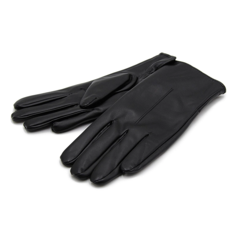 GUANTES MUJER DE CUERINA BASICOS INVIERNO ELEGANTES SUAVES - 2