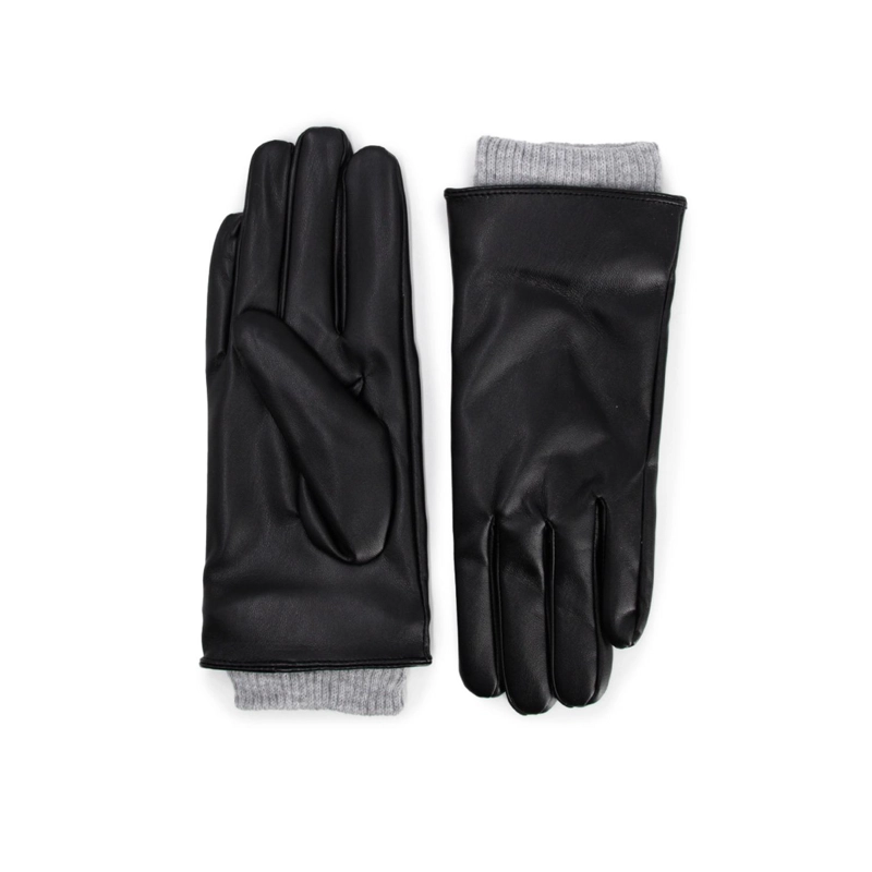 GUANTES DE CUERINA CON LANILLA Y LISOS, FORRADOS MUJER - 1