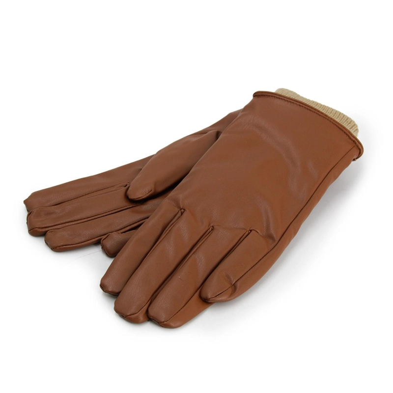 GUANTES DE CUERINA CON LANILLA Y LISOS, FORRADOS MUJER - 4