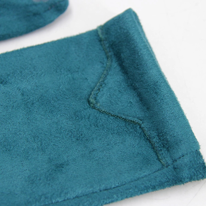 GUANTES MUJER GAMUZA CON POLAR INTERNO SUAVES ABRIGADOS INVIERNO - 4
