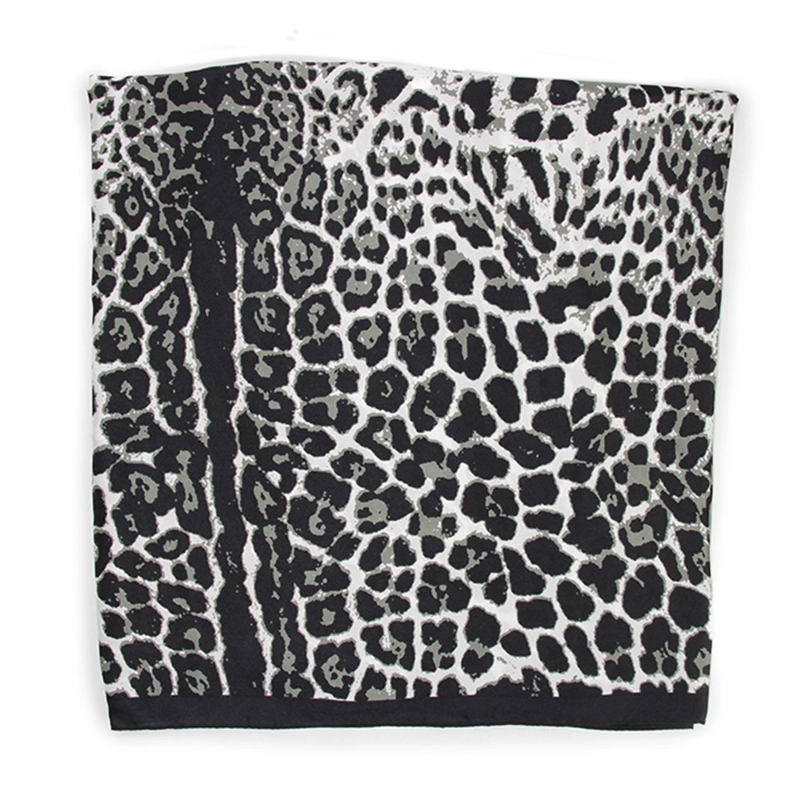 PAÑUELO LARGO TIPO SEDA DE 90X180CM ANIMAL PRINT ELEGANTE - 2