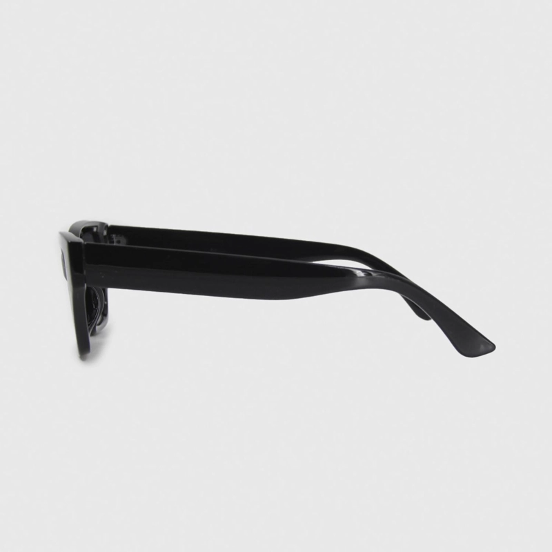 LENTES DE SOL NEGROS MODELO CAT EYE UVA UVB - 4