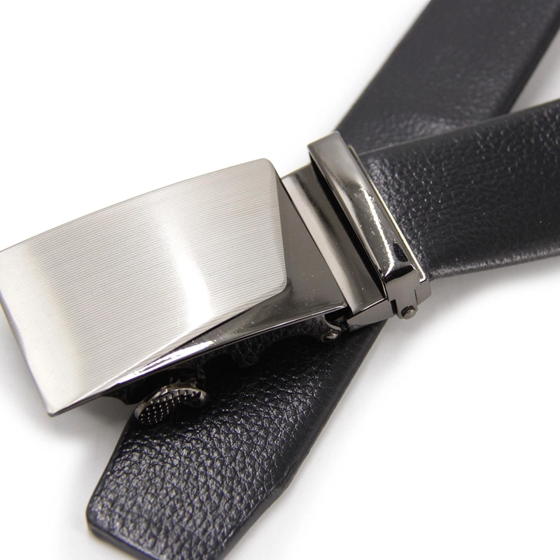 CINTURON HOMBRE AUTOMATICO HEBILLA SILVER 027 - 2