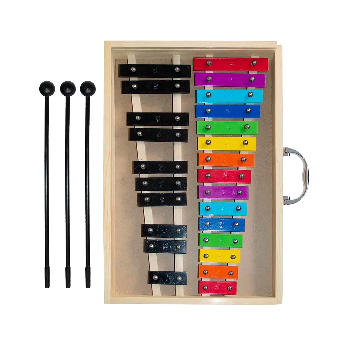 METALÓFONO ALLEGRO CROMÁTICO 25 TONOS ALL25SC - 1