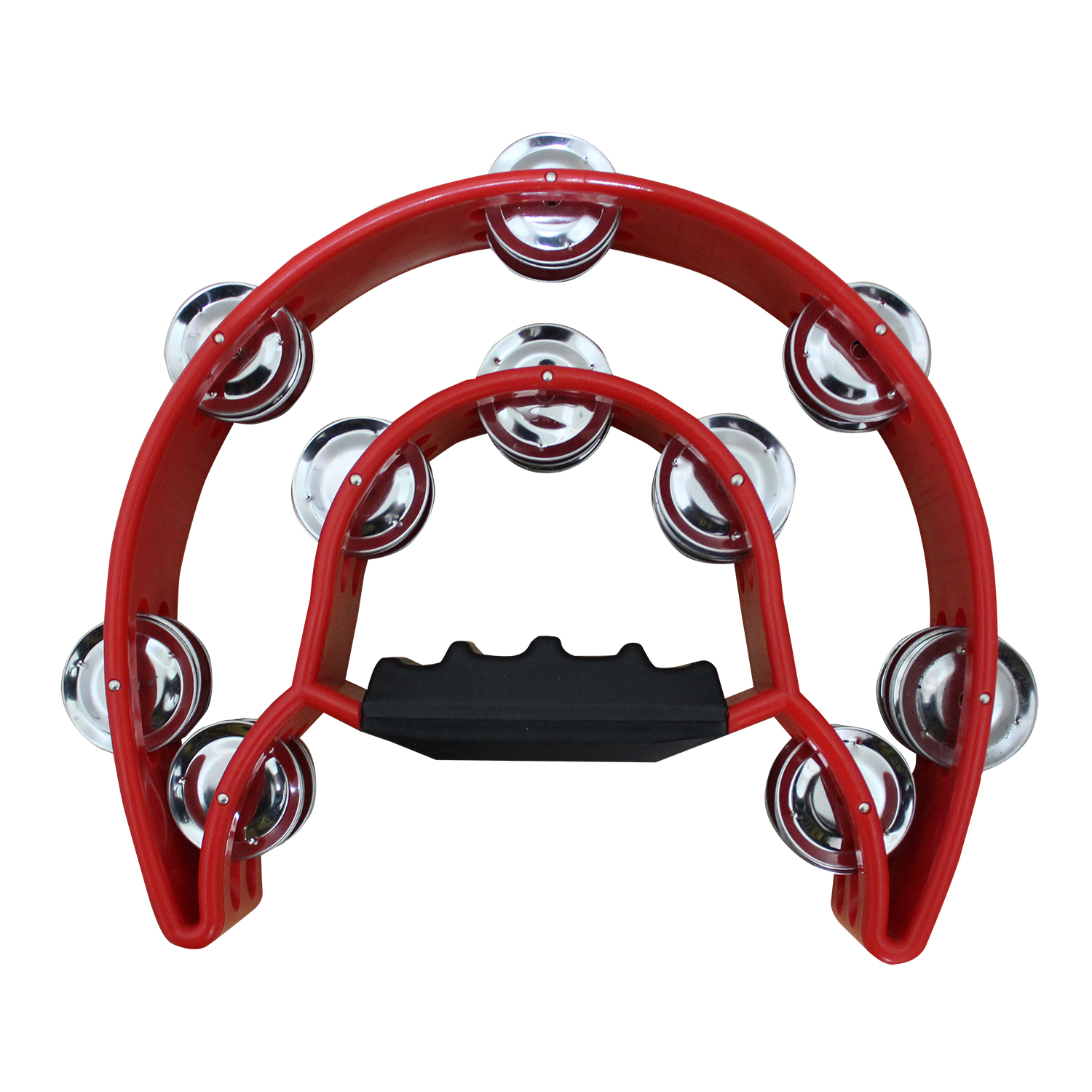 PANDERO ALLEGRO MEDIALUNA ROJO ALL1R - 1