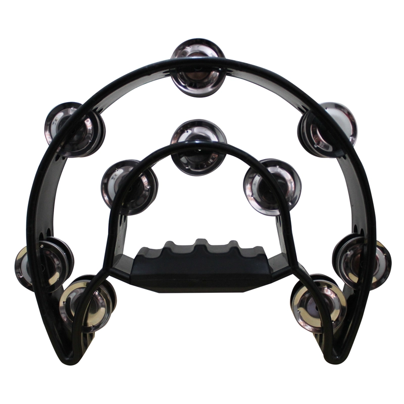 PANDERO ALLEGRO MEDIALUNA NEGRO ALL1B - 1