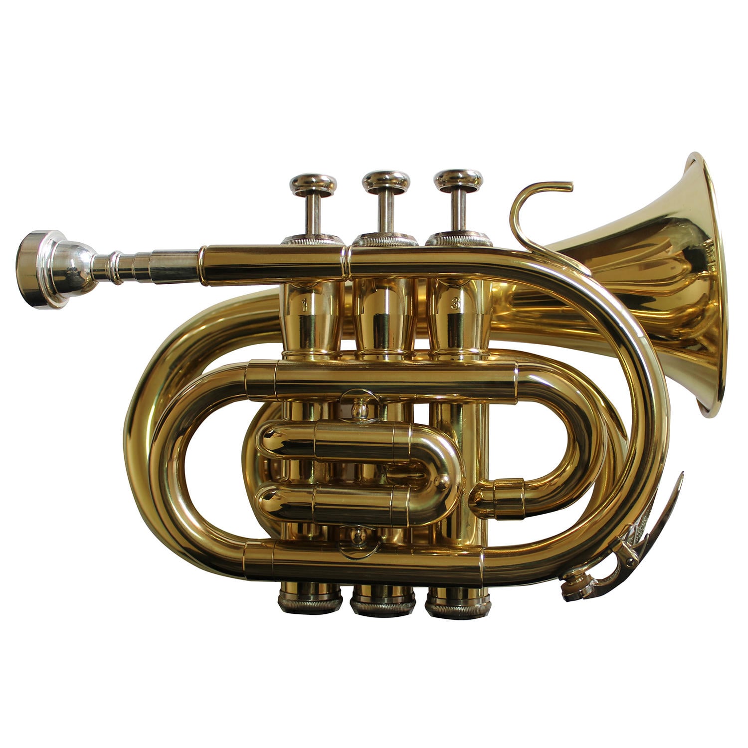 TROMPETA ALLEGRO POCKET BB DORADA ALL6417L - 1