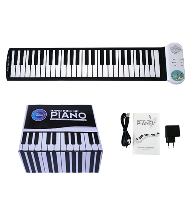 PIANO ALLEGRO ELÉCTRICO PORTÁTIL FLEXIBLE 49 TECLAS ALL-K49 - 5