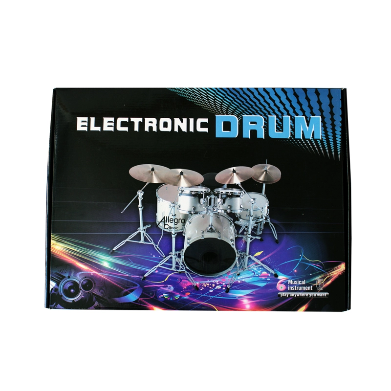 BATERÍA ALLEGRO ELECTRÓNICA CON PARLANTES CLASSIC DM-8 - 2