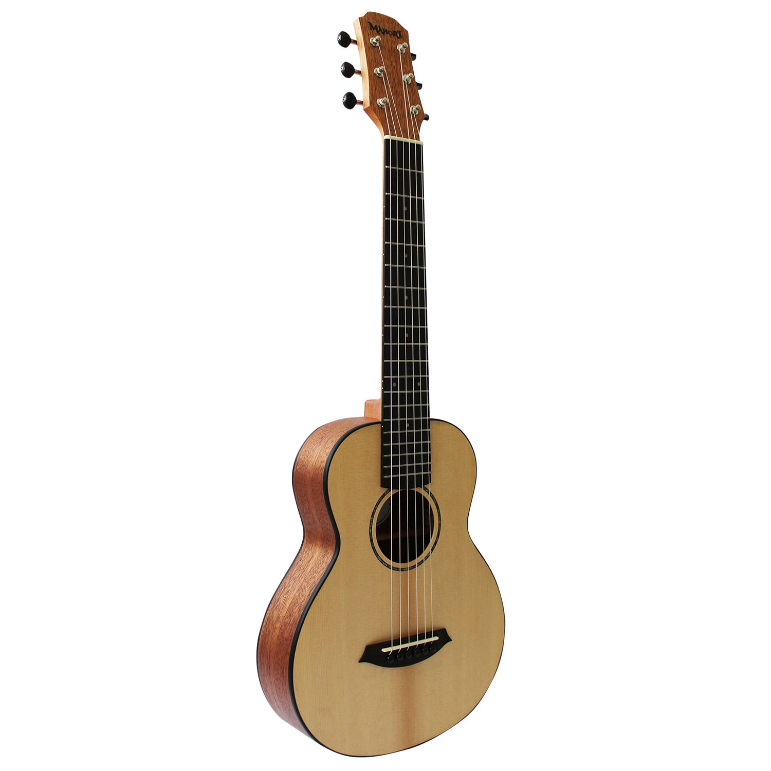 GUITARLELE MAHORI SPRUCE SOLID EQ MAH-16EQ FUNDA - 1