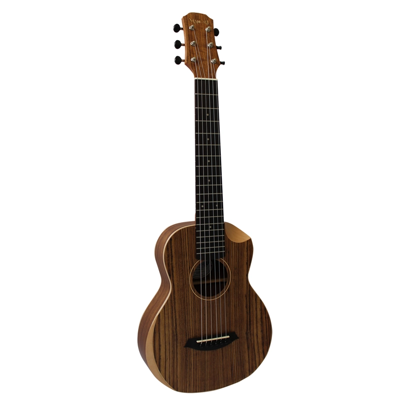 GUITARLELE WALNUT SOLID CUTAWAY EQ MAH-45CWEQ +FUNDA MAHORI - 1