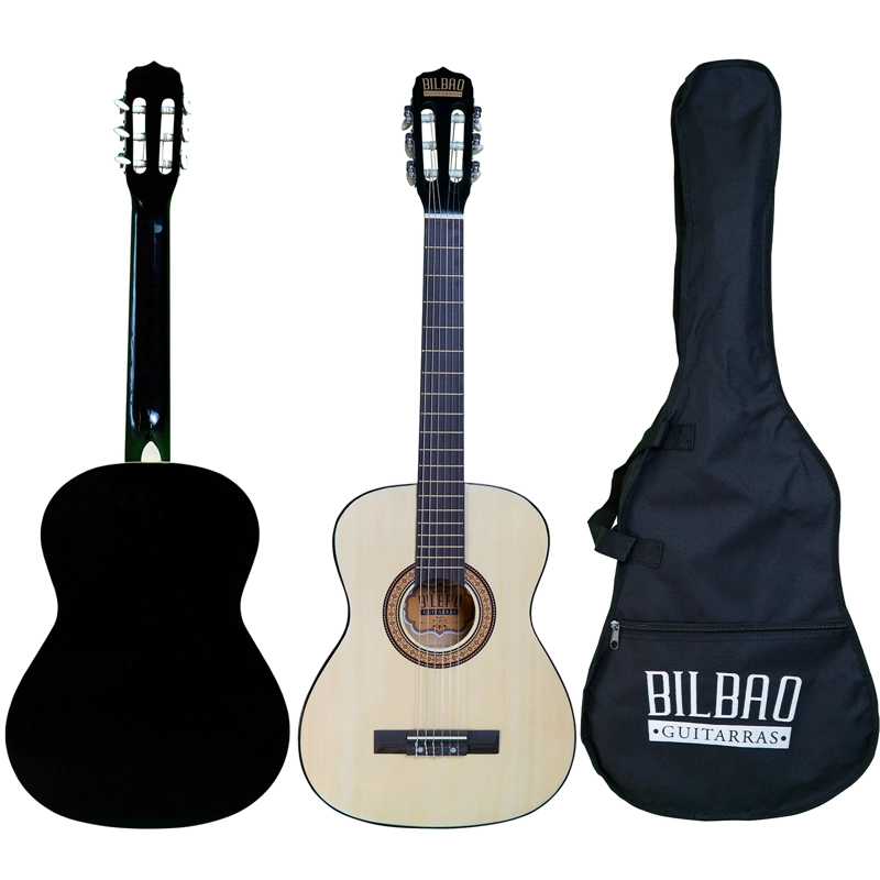 GUITARRA CLÁSICA BILBAO 3/4 BIL-34-NT + FUNDA - 1