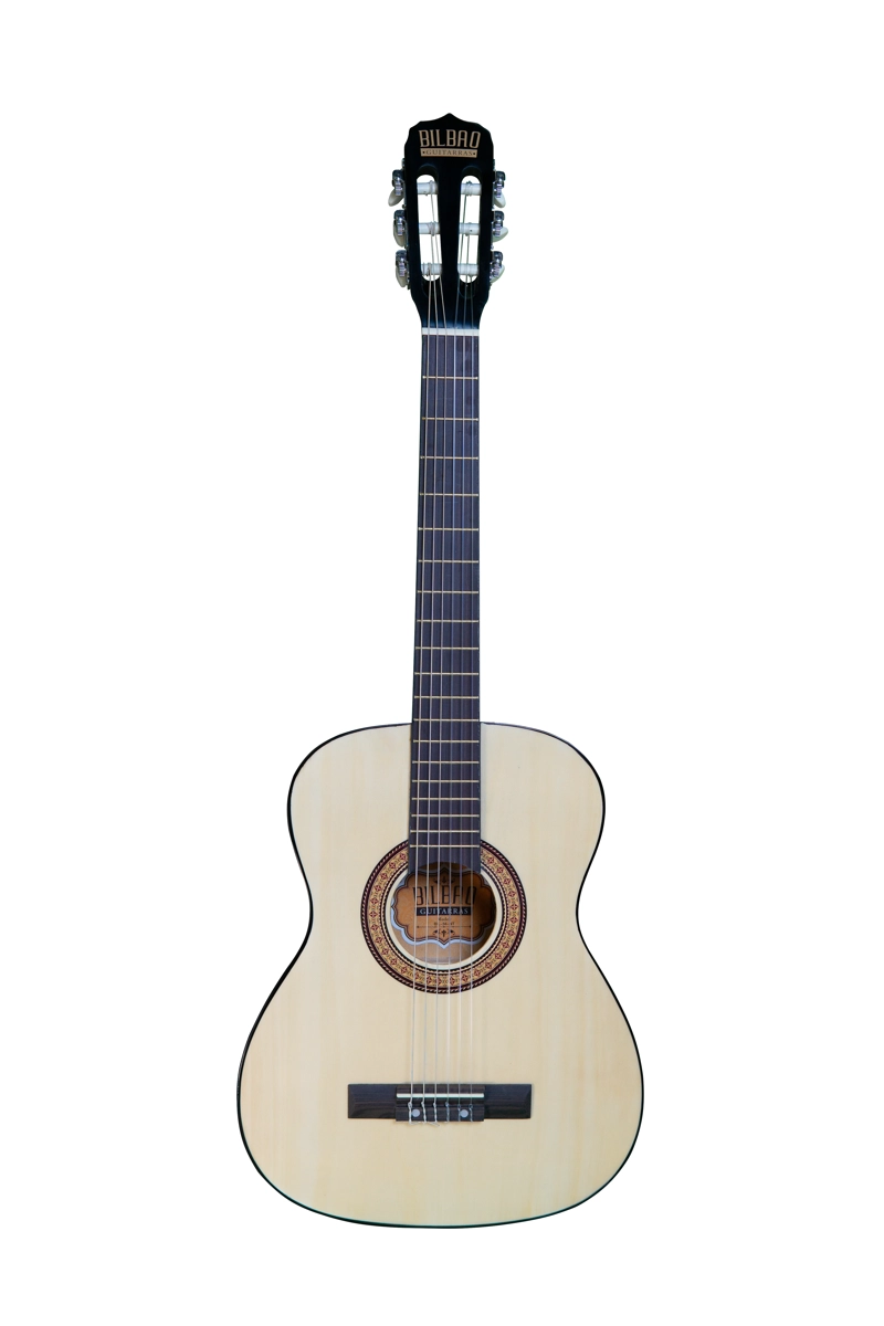GUITARRA CLÁSICA BILBAO 3/4 BIL-34-NT + FUNDA - 2