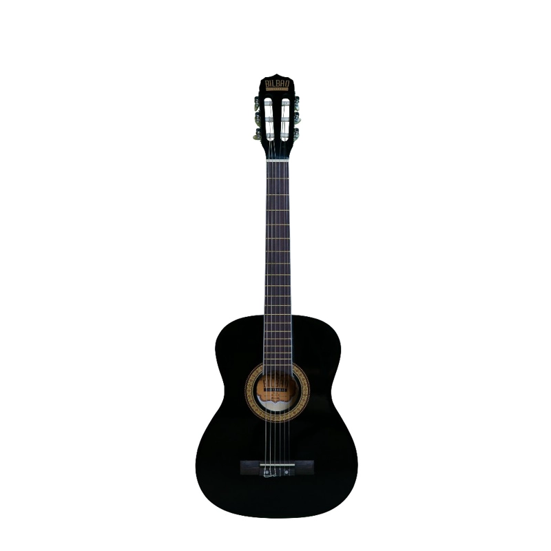GUITARRA ACUSTICA BILBAO 3/4 BIL-34-BK + FUNDA - 2