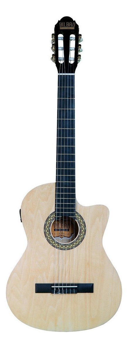 GUITARRA ELECTROACUSTICA BILBAO BIL-600CE-NT + FUNDA - 1
