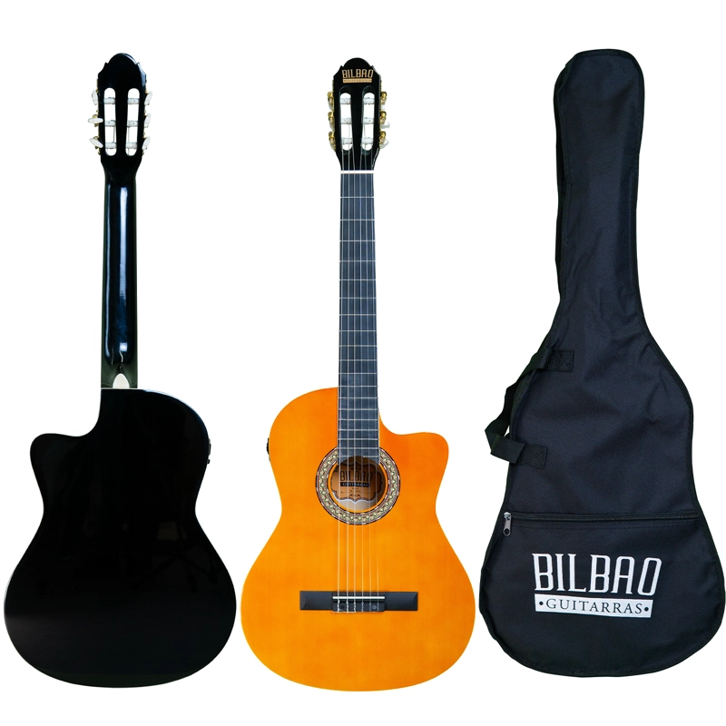 GUITARRA ELECTROACUSTICA BILBAO BIL-700CE-NT + FUNDA - 1