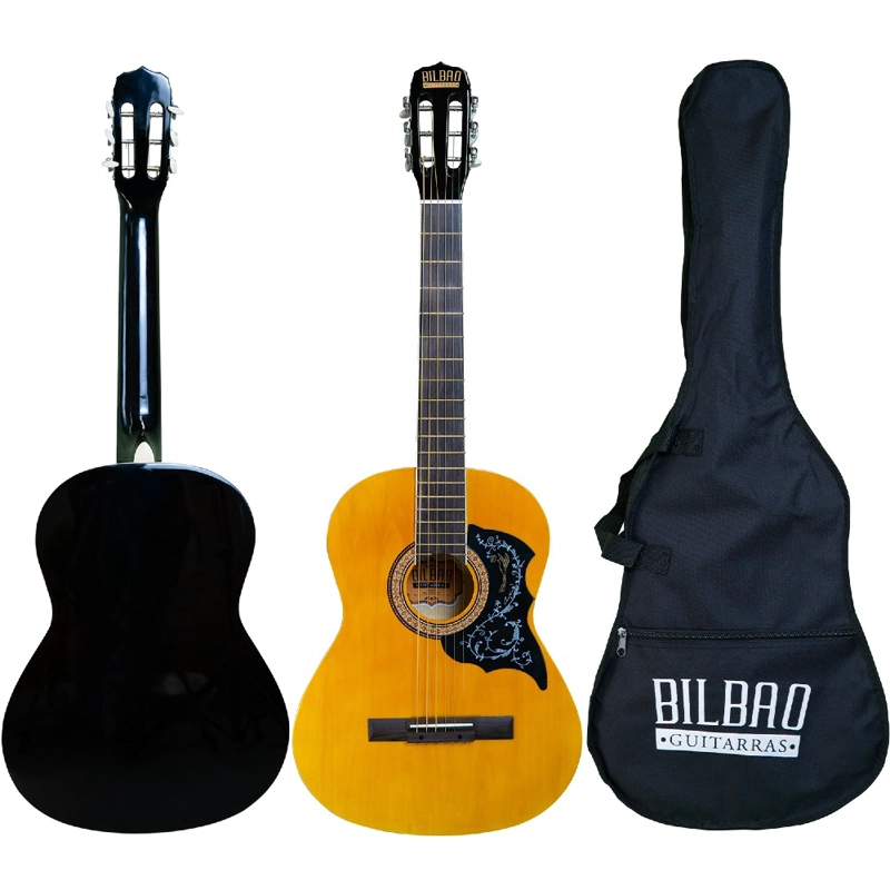 GUITARRA ACUSTICA BILBAO BIL-39DS-NT﻿ + FUNDA - 1