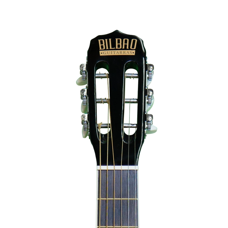 GUITARRA ACUSTICA BILBAO BIL-39DS-BK + FUNDA - 4
