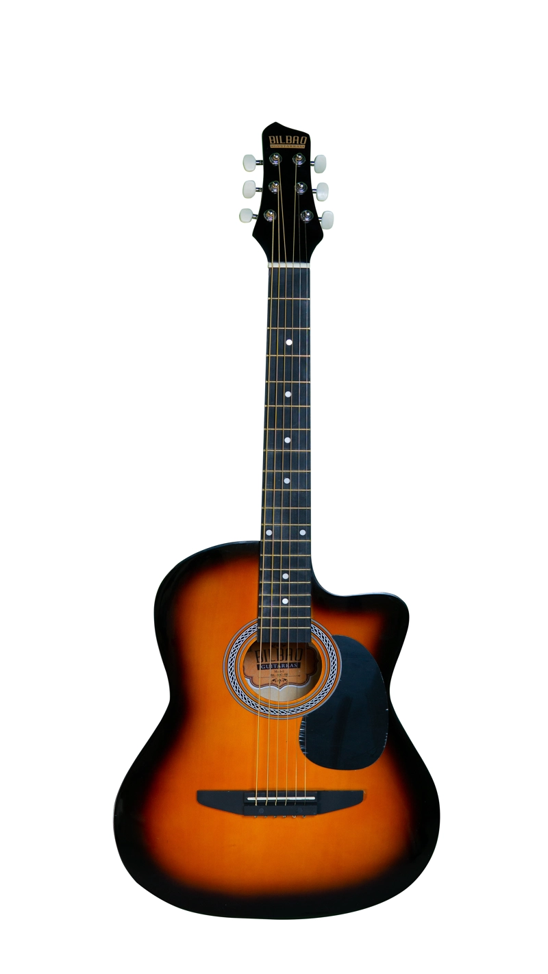 GUITARRA ACÚSTICA BILBAO BIL-38C-SB + FUNDA - 2