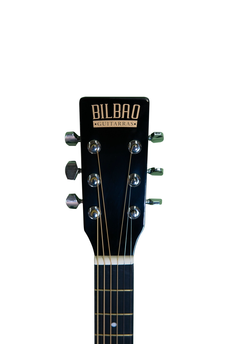 GUITARRA ACUSTICA BILBAO BIL-41-NT + FUNDA - 4