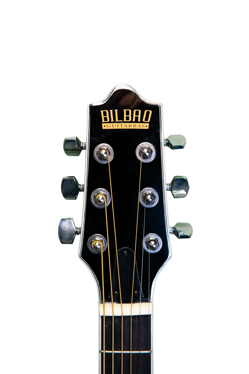 GUITARRA ELECTROACUSTICA BILBAO BIL-800CE-NT + FUNDA - 4
