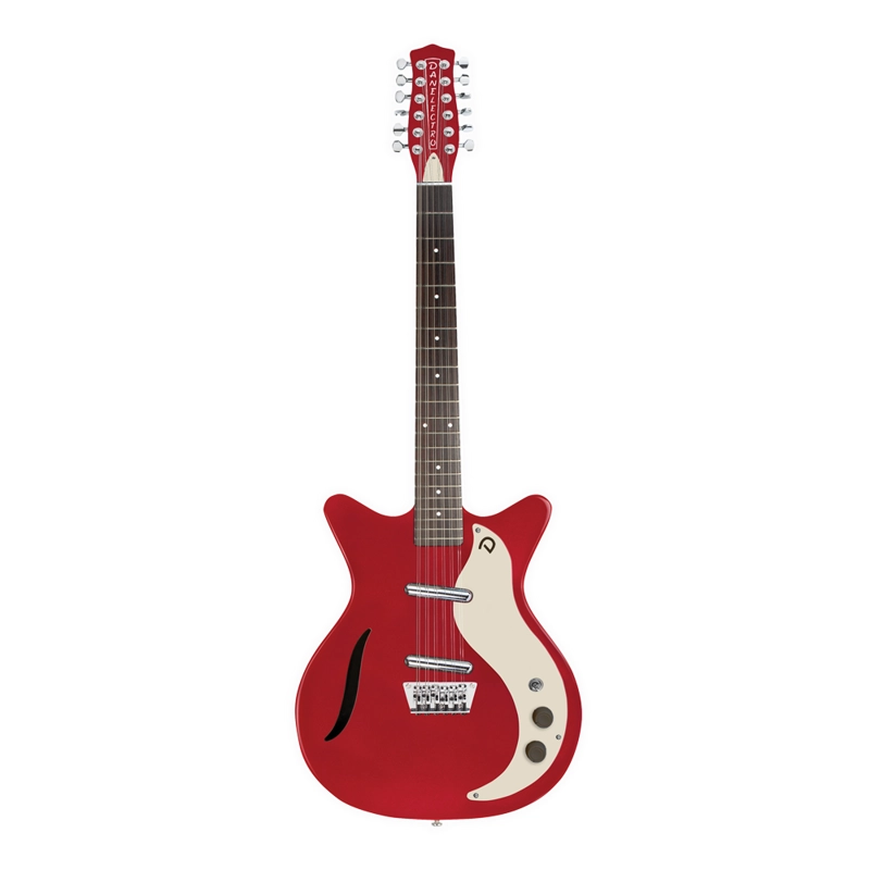 GUITARRA ELE CTRICA VINTAGE 12 CUERDAS-RED DANELECTRO - 1