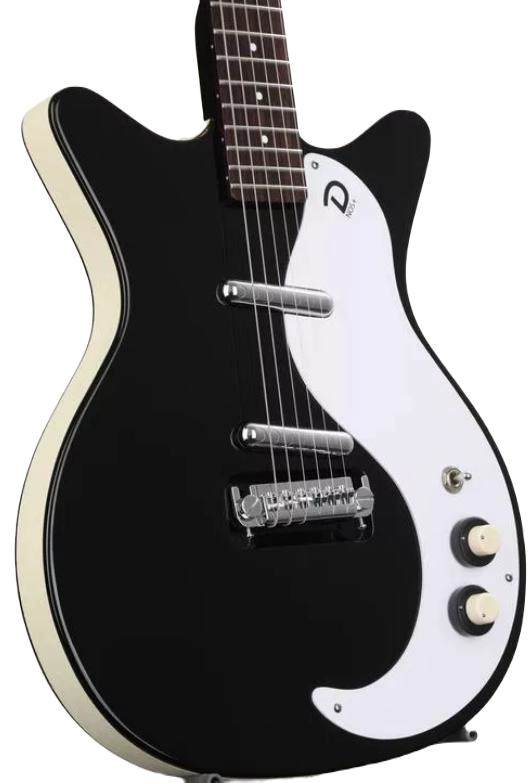 GUITARRA ELE CTRICA 59M NOS+ BLACK DANELECTRO - 2