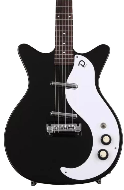 GUITARRA ELE CTRICA 59M NOS+ BLACK DANELECTRO - 4