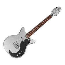 GUITARRA ELE CTRICA DANELECTRO SILVER METAL FLAKE 59MJ SMF - 2