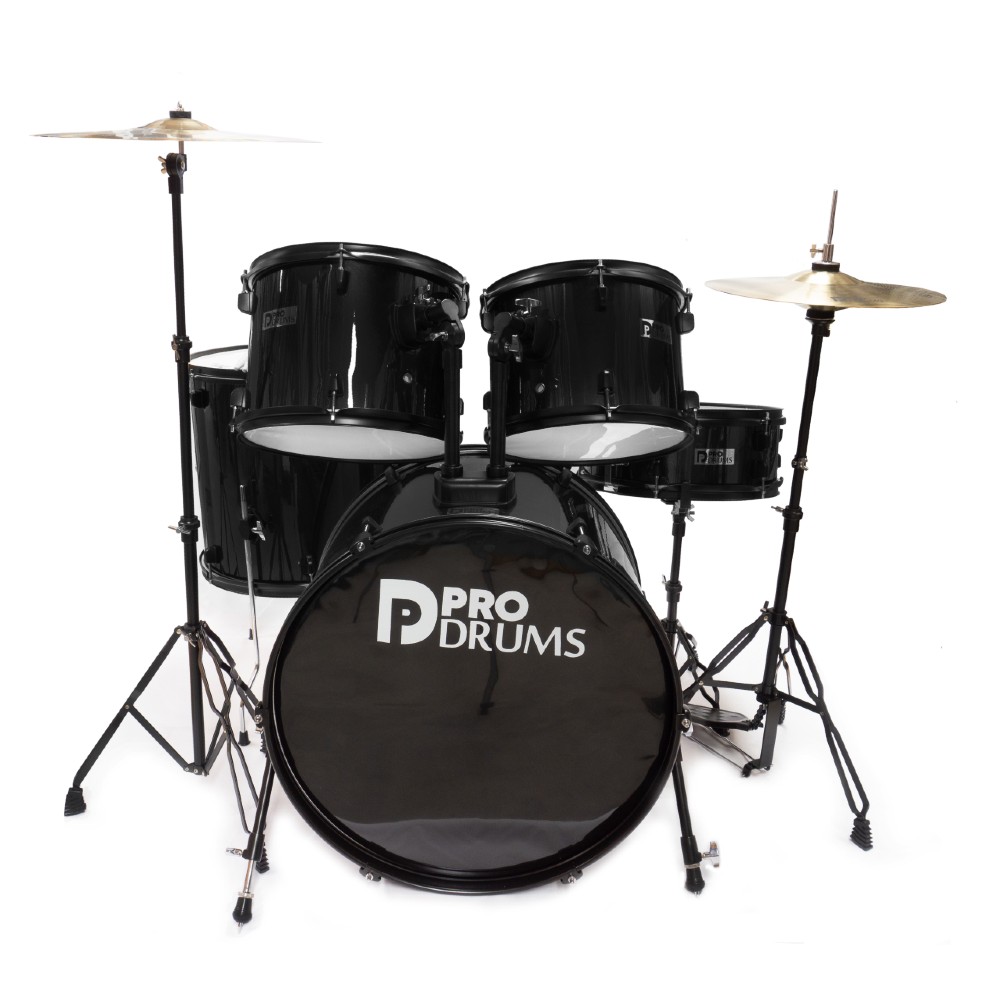 BATERÍA PRO DRUMS ADULTO PRD05-BK - 1