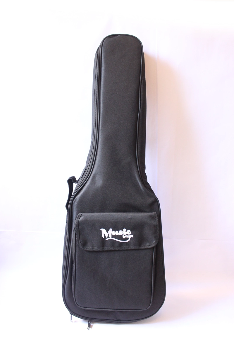 FUNDA GUITARRA ELECTRICA MUSIC BAG NEGRA NYLON 15MM MUB-122E - 1