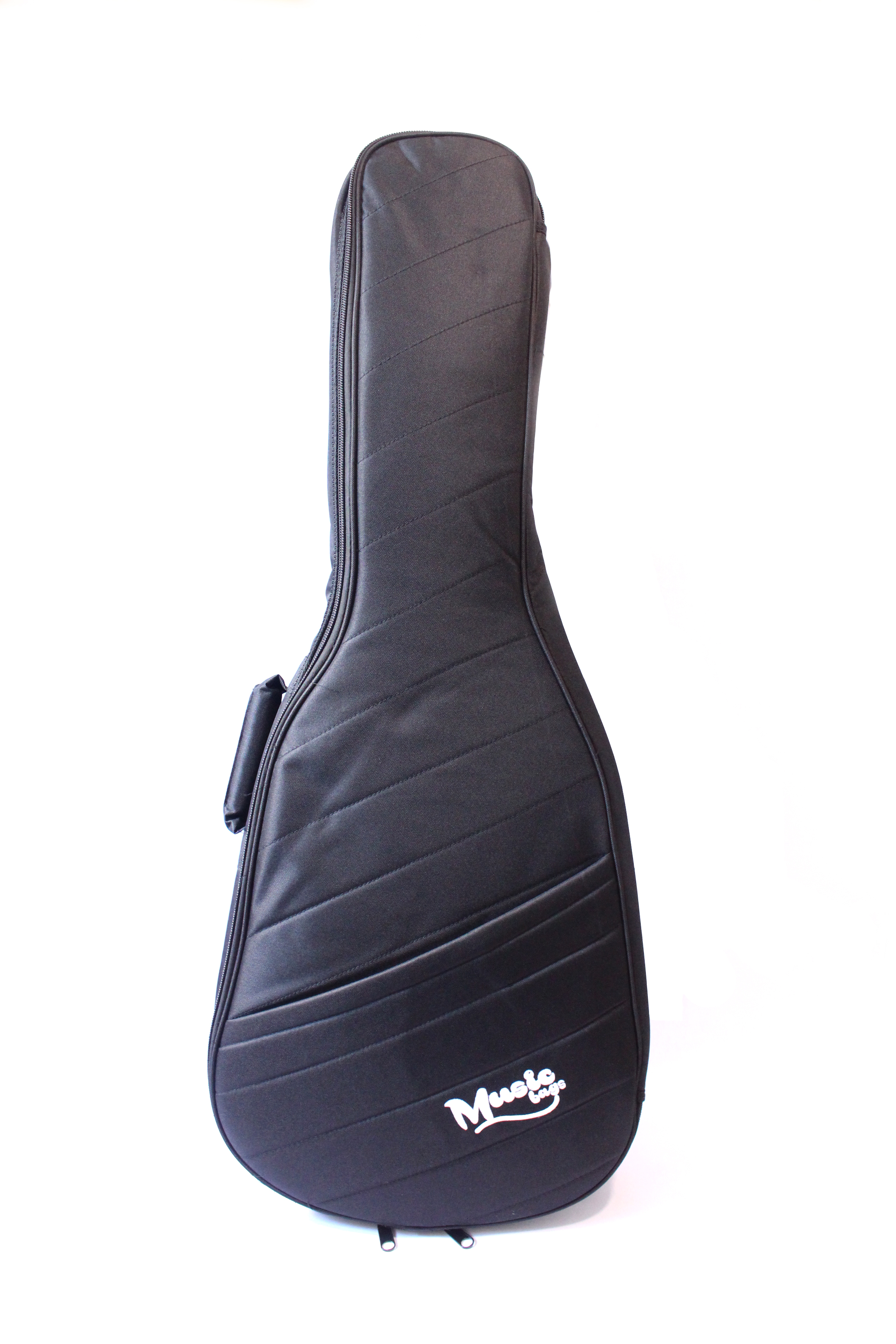 FUNDA GUITARRA ELE CTRICA MUSIC BAG NEGRA NYLON 25MM MUB-121E - 1