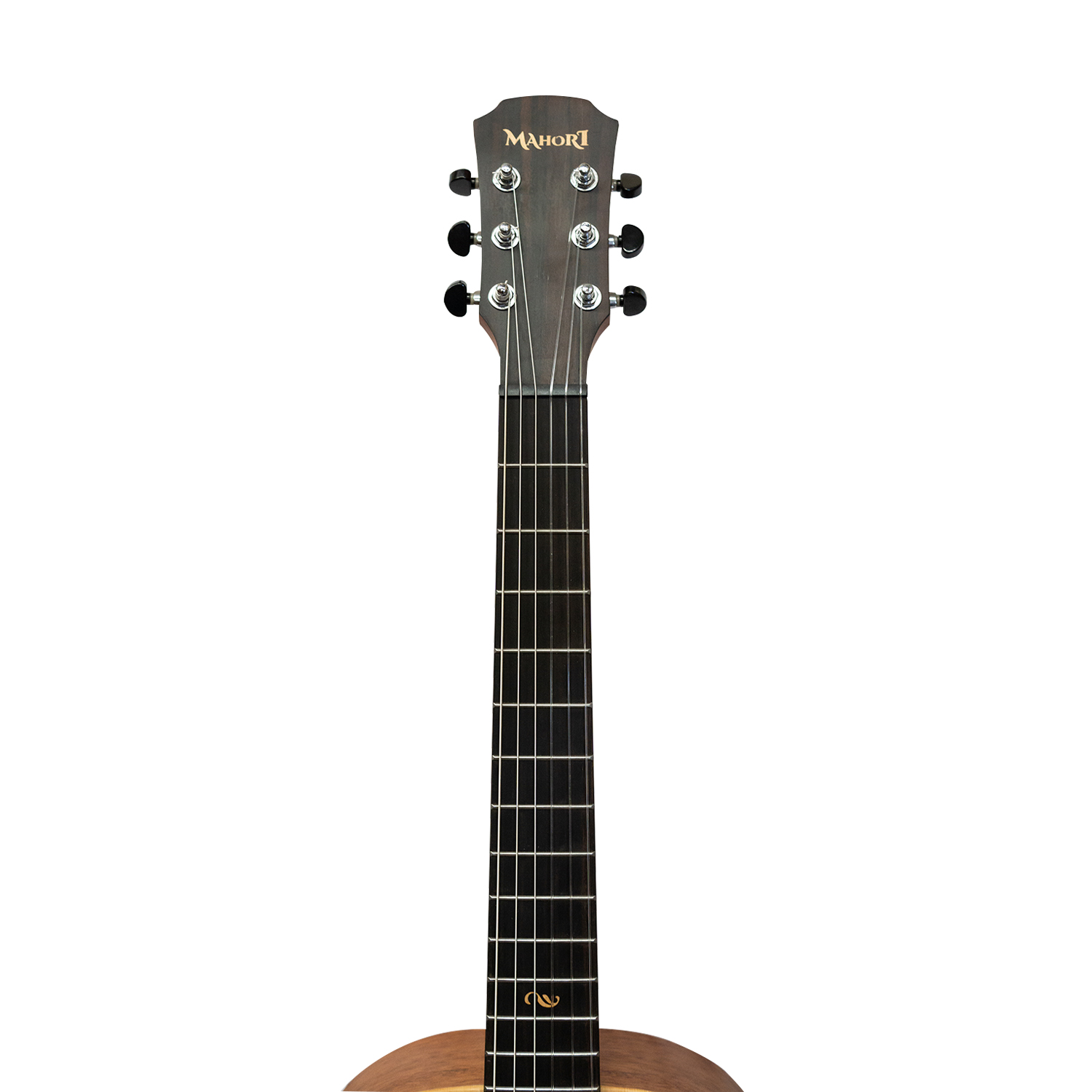 GUITARRA TRAVEL MAHORI NYLON MAHN-3601EQ + FUNDA - 4