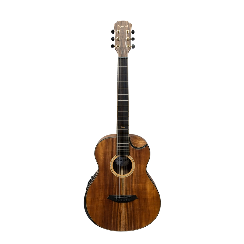 GUITARRA TRAVEL MAHORI NYLON MAHN-364EQ + FUNDA - 1