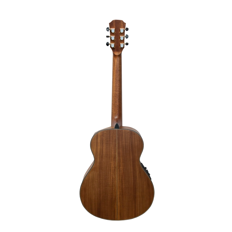 GUITARRA TRAVEL MAHORI NYLON MAHN-364EQ + FUNDA - 2