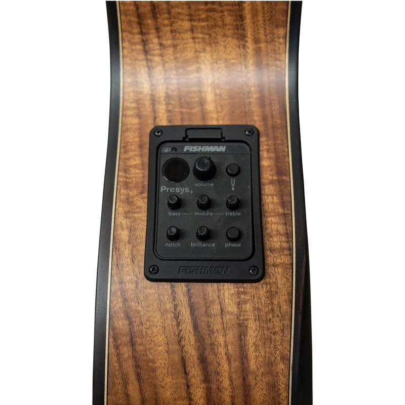 GUITARRA TRAVEL MAHORI NYLON MAHN-364EQ + FUNDA - 4