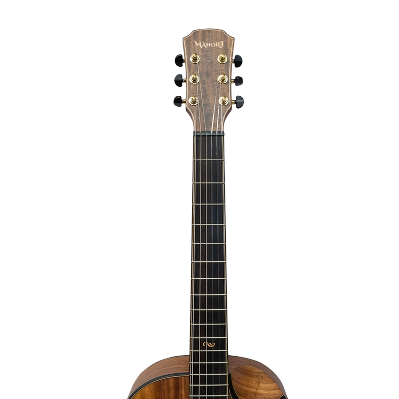 GUITARRA TRAVEL MAHORI NYLON MAHN-364EQ + FUNDA - 5