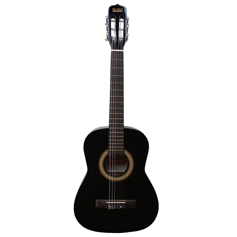 GUITARRA ACÚSTICA BILBAO PARA NIÑO BIL-12-BK + FUNDA - 1