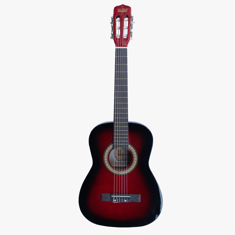 GUITARRA ACÚSTICA BILBAO PARA NIÑO BIL-12-RD + FUNDA - 1