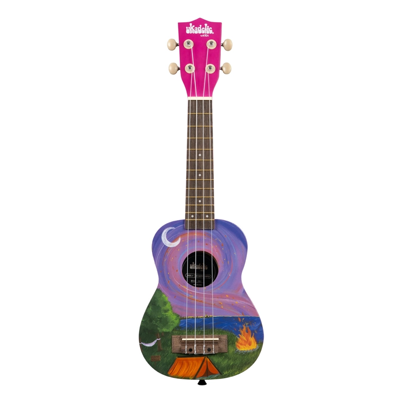 UKELELE SOPRANO KALA HAPPY CAMPER UK-HAPPYCAMPER - 1
